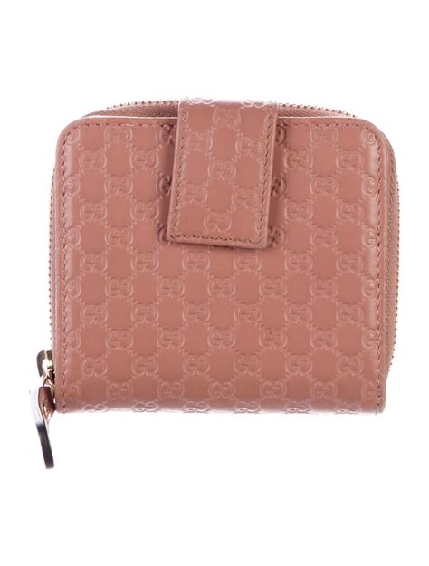 gucci compact wallets|Gucci microguccissima wallet pink.